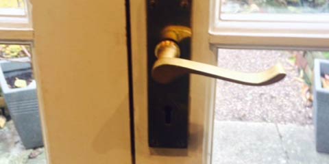 Back door unlock